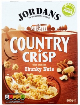 Jordans Musli 500 g - čokoládové