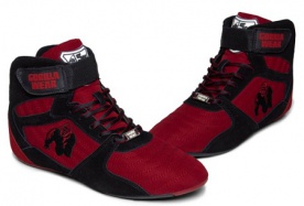 Gorilla Wear obuv Perry High Tops Červená/černá - 45