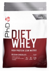 PhD Diet Whey Protein 2000 g - belgická čokoláda VÝPRODEJ (POŠK.OBAL)