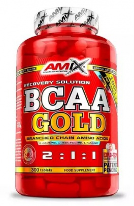 Amix BCAA Gold  2:1:1 300 tablet PROŠLÉ DMT 10.2021