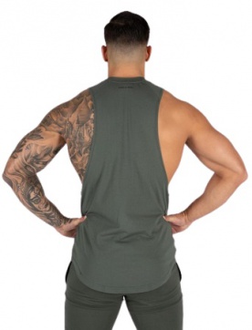 Gorilla Wear Pánské Milo tílko army zelené - S