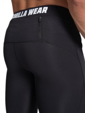 Gorilla Wear Pánské Winchester funkční legíny černé - 2XL