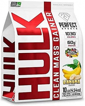 Perfect Sports Hulk Clean Mass Gainer 4540 g - banán