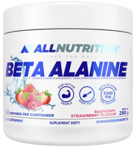 AllNutrition Beta Alanine 250 g - malina/jahoda