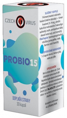 Czech Virus Probio15 30 kapslí