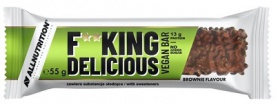 AllNutrition F**king Delicious Vegan Protein Bar 55 g - brownie