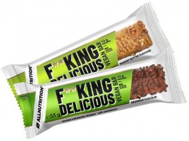AllNutrition F**king Delicious Vegan Protein Bar 55 g - brownie