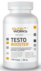 NutriWorks Testo Booster 120 kapslí DOPRODEJ