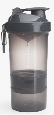 SmartShake Original 2GO 600 ml - Gunsmoke Black