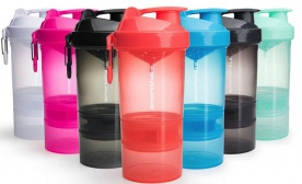 SmartShake Original 2GO 600 ml - Gunsmoke Black