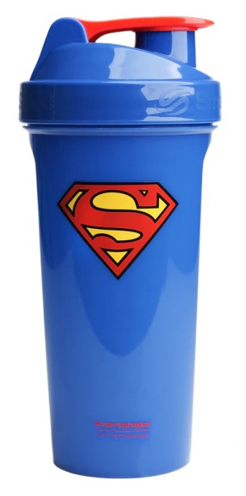 Shaker SmartShake Lite DC Comics Supergirl 800ml - Sans BPA - Étanche - Lave-vaissable