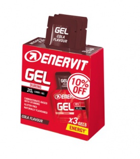 Enervit Gel Energy During 3x25 ml - citron