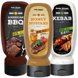 Body Attack Sauce 320 ml - American BBQ
