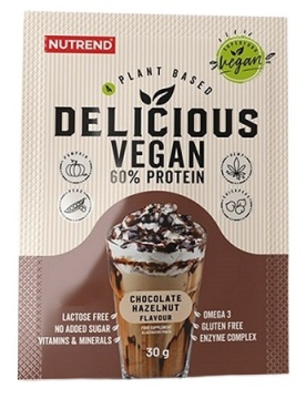 Nutrend Delicious Vegan Protein 30 g - Pistácie/marcipán