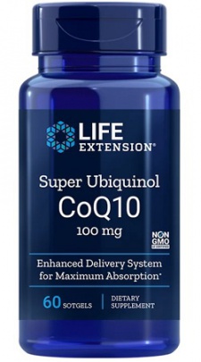 Life Extension Super Ubiquinol CoQ10 60 kapslí