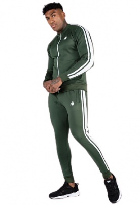 Gorilla Wear Pánské tepláky Riverside zelená - XXL