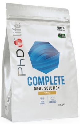 PhD Complete Meal Solution 840 g - vanilka