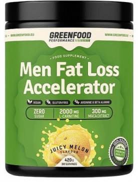 GreenFood Performance Men Fat Loss Accelerator 420 g - malina