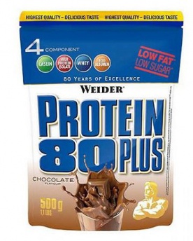 Weider Protein 80 Plus 500 g - lesní plody