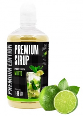 CUKR STOP Sirup Premium 485 ml - mojito