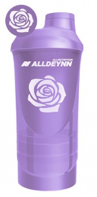 AllNutrition Alldeynn Šejkr 600+350 ml - bílý