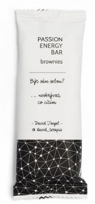 Passion Nutrition Protein Energy Bar 55 g - Arašídové brownie/ čokoláda