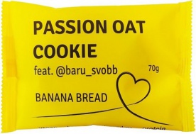 Passion Nutrition Cookie 70 g - Oves/skořice