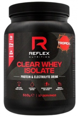 Reflex Clear Whey Isolate 510 g - mango PROŠLÉ DMT 11.2024