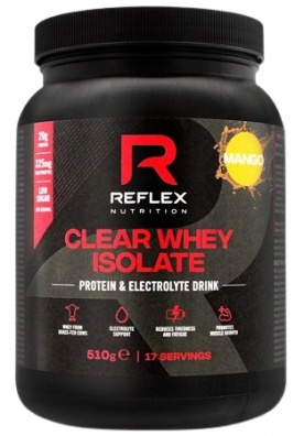 Reflex Clear Whey Isolate 510 g - mango PROŠLÉ DMT 11.2024