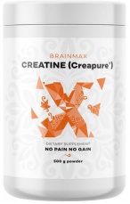 BrainMax Creatine Creapure, Kreatin monohydrát, 500 g