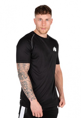 Gorilla Wear Pánské tričko Performance černá - 4XL