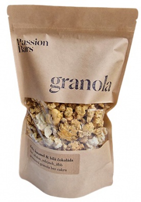 Passion Bar Passion Granola 450 g - kešu a karamel feat. @lukas_mlejnek_ifbb