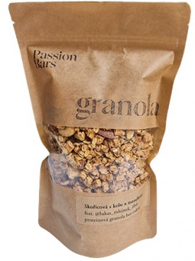 Passion Bar Passion Granola 450 g - kešu a karamel feat. @lukas_mlejnek_ifbb