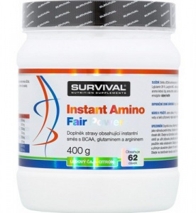 Survival Instant Amino Fair Power 400 g - ananas PROŠLÉ DMT