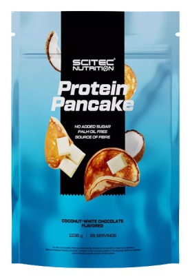 Scitec Protein Pancake 1036 g - bílá čokoláda/kokos