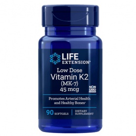 Life Extension Low Dose Vitamin K2 90 kapslí