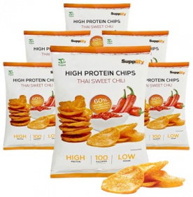 Supplify High Protein Chips 50g - bbq