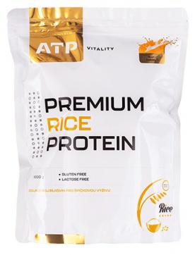 ATP Vitality Premium Rice Protein 1000 g - slaný karamel