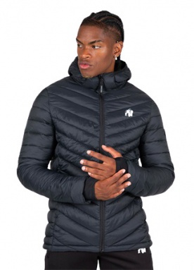 Gorilla Wear Pánská bunda Osborn Puffer Jacket černá - L