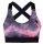 Gorilla Wear Sportovní podprsenka Colby šedá/růžová - XL