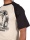 Gorilla Wear Pánské tričko Oversized Logan béžová/černá - S