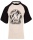 Gorilla Wear Pánské tričko Oversized Logan béžová/černá - S