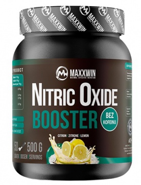 MAXXWIN Nitric Oxide Booster bez kofeinu 500 g - jablko