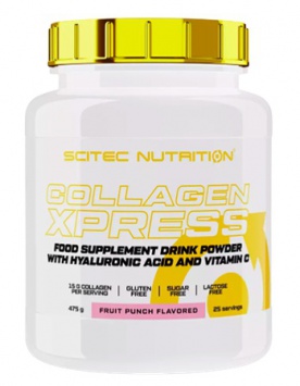 Scitec Collagen Xpress 475 g - ovocný punč