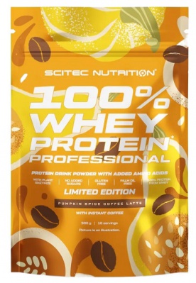 Scitec 100% Whey Protein Professional 500 g - pistácie/mandle VÝPRODEJ (POŠK.OBAL)