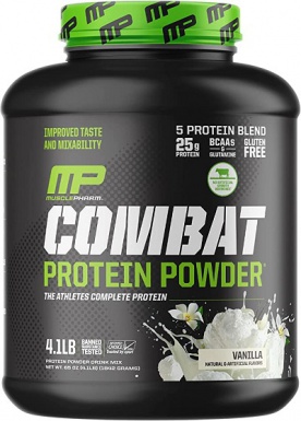 MusclePharm Combat Powder 1814 g - čokoláda/arašídové máslo