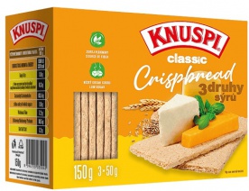 Knuspi Classic Crispbread 150 g - Fitness
