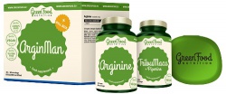 GreenFood ArginMan + pillbox 30 dávek