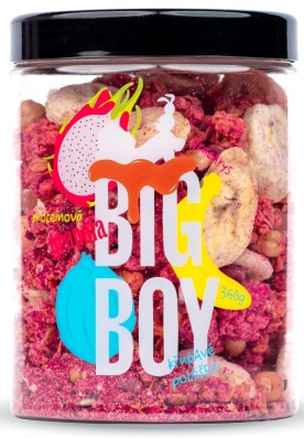 Big Boy Proteinová granola 360 g - s dračím ovocem VÝPRODEJ 1.2.2024