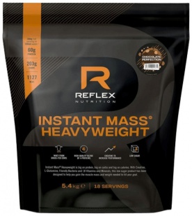 Reflex Instant Mass Heavy Weight 5400 g - čokoláda/arašídové máslo VÝPRODEJ (POŠK.OBAL)